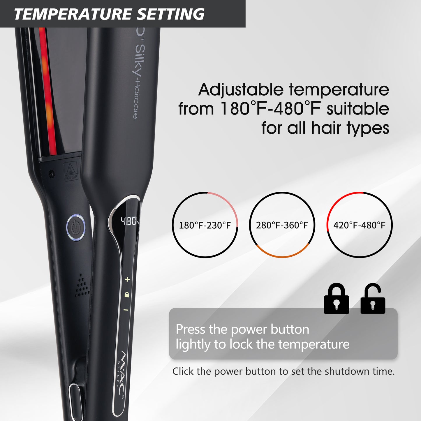 MAC STYLER Hair Straightener MC- 5592