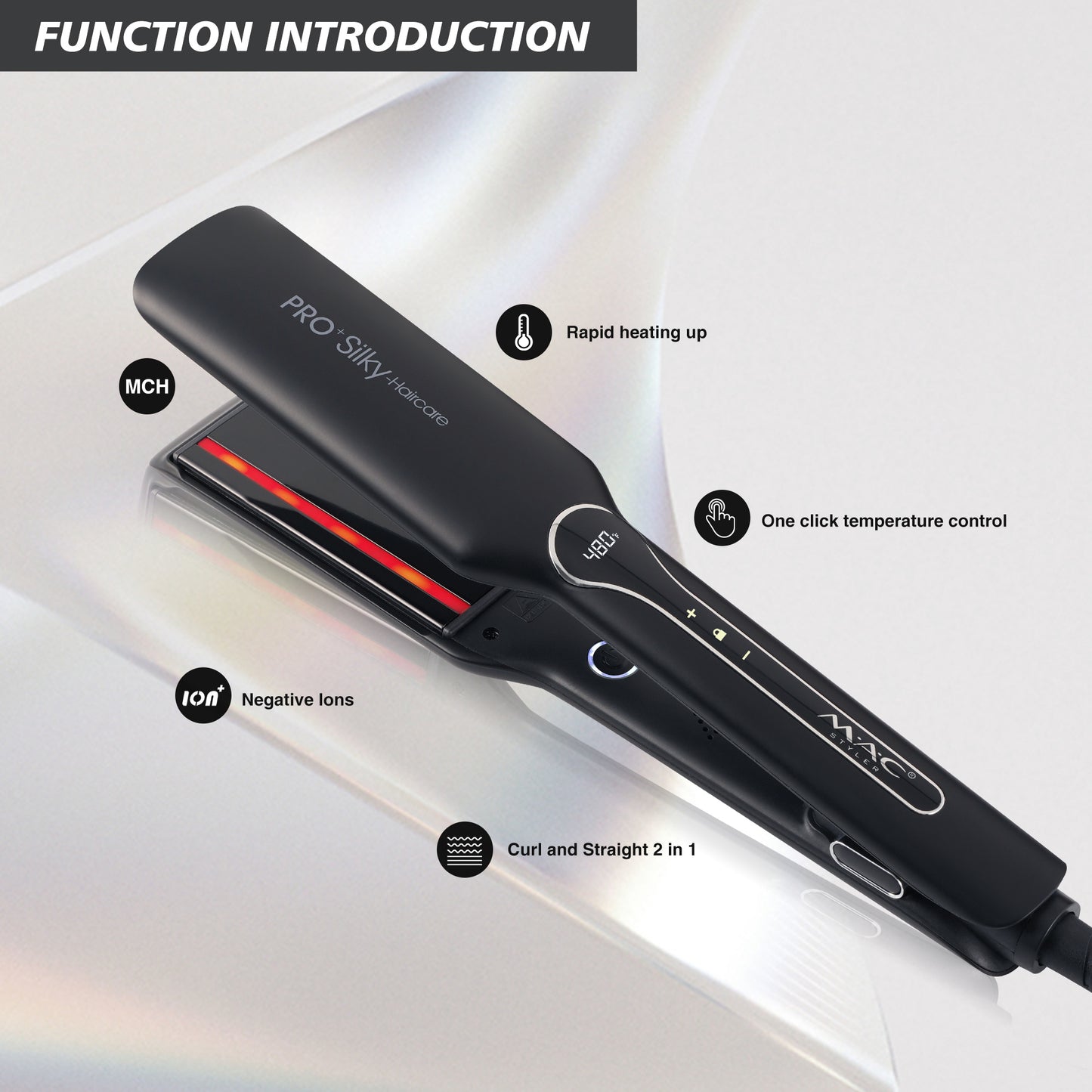MAC STYLER Hair Straightener MC- 5592